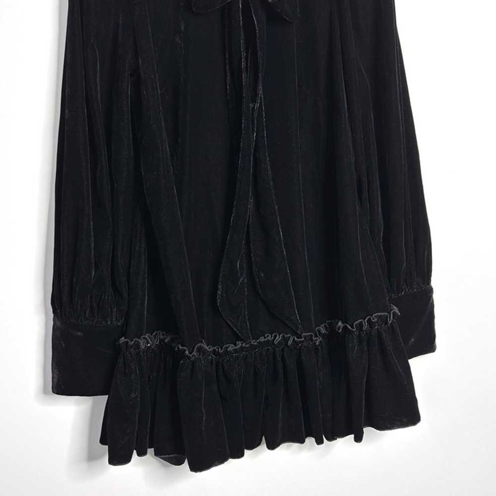 THE VAMPIRES WIFE x H&M Velvet Long Sleeve Dress … - image 3
