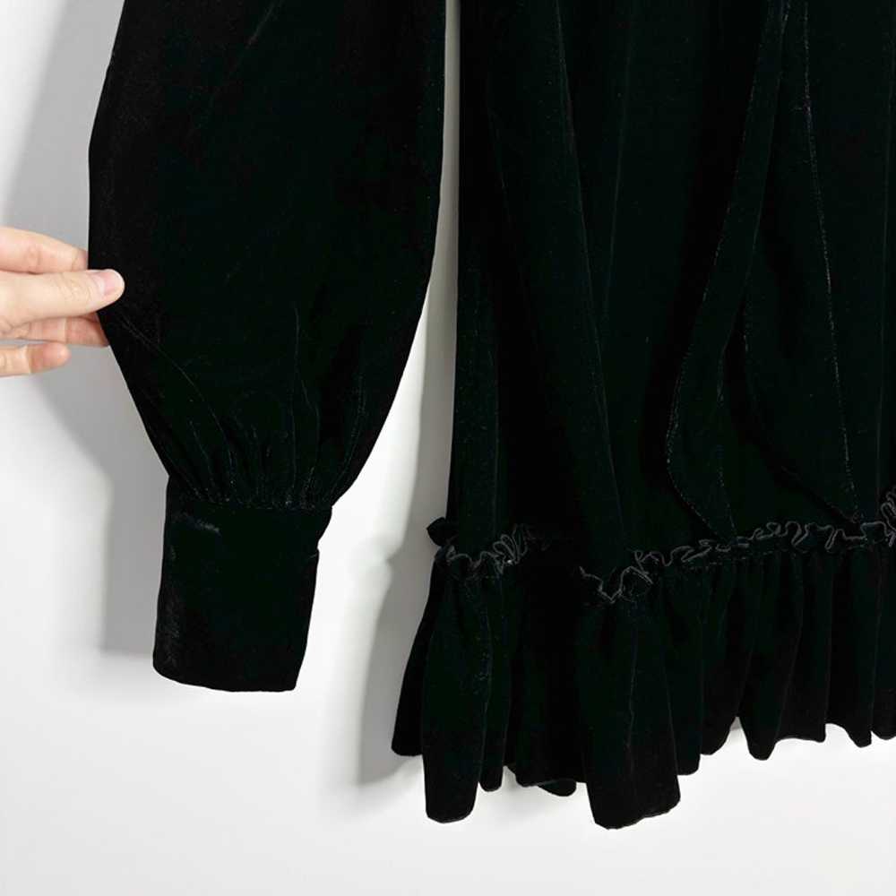 THE VAMPIRES WIFE x H&M Velvet Long Sleeve Dress … - image 5