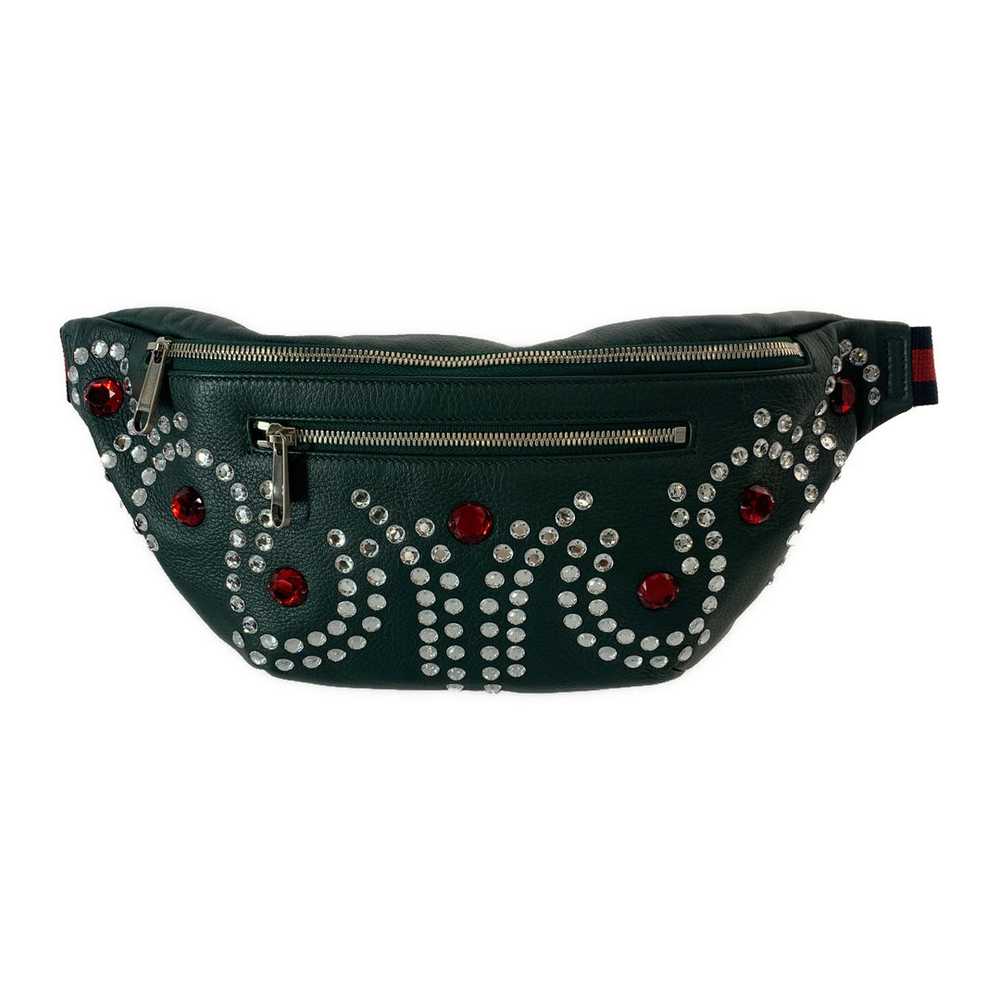 GUCCI/Fanny Pack/GRN/Leather/484683/ - image 1