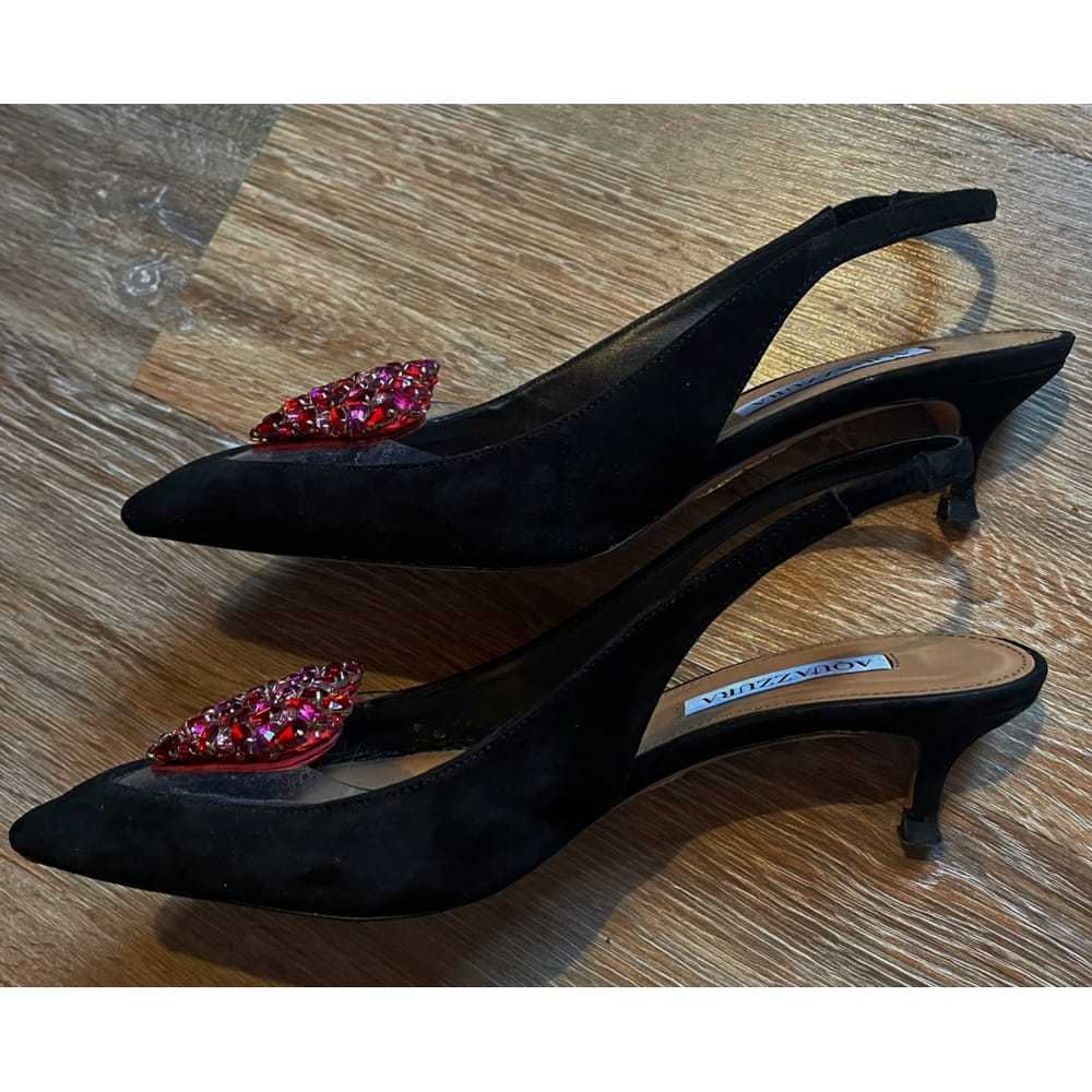 Aquazzura Velvet heels - image 4