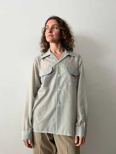 50s BVD Nylon Button Up Shirt - image 1