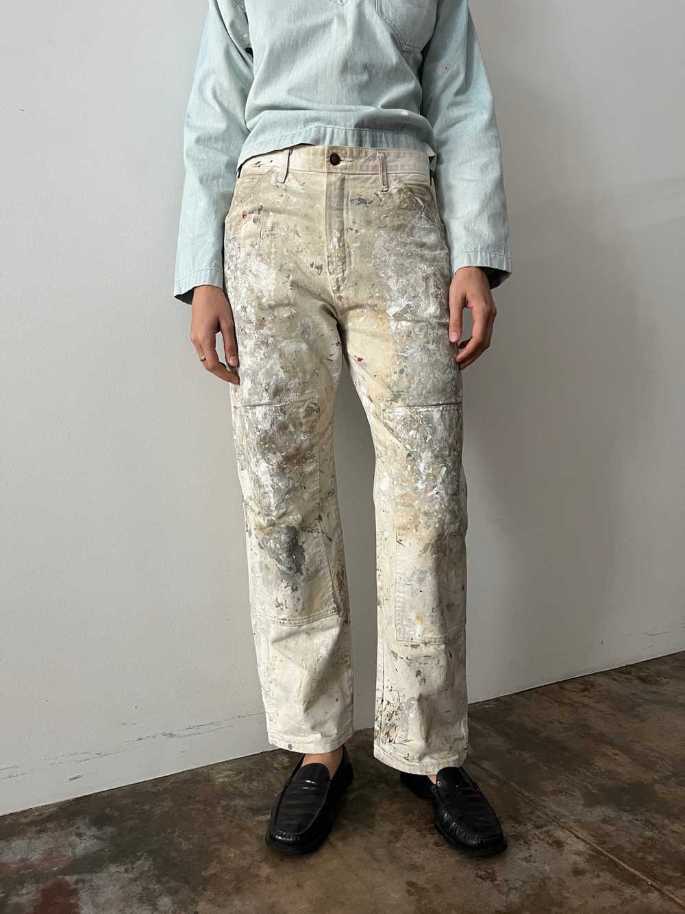 Dickies Paint Splattered Carpenter Pants - image 1