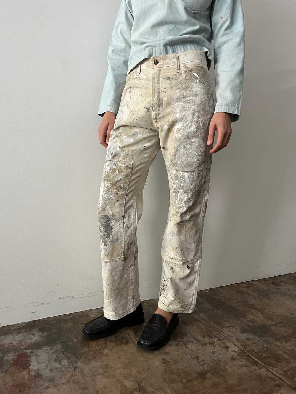 Dickies Paint Splattered Carpenter Pants - image 3