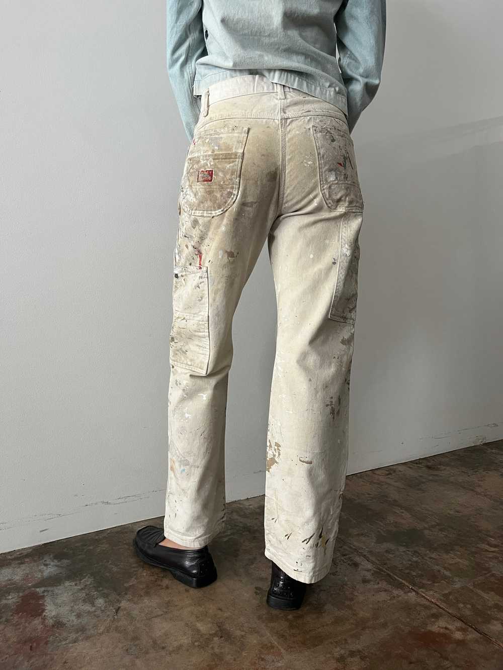 Dickies Paint Splattered Carpenter Pants - image 5