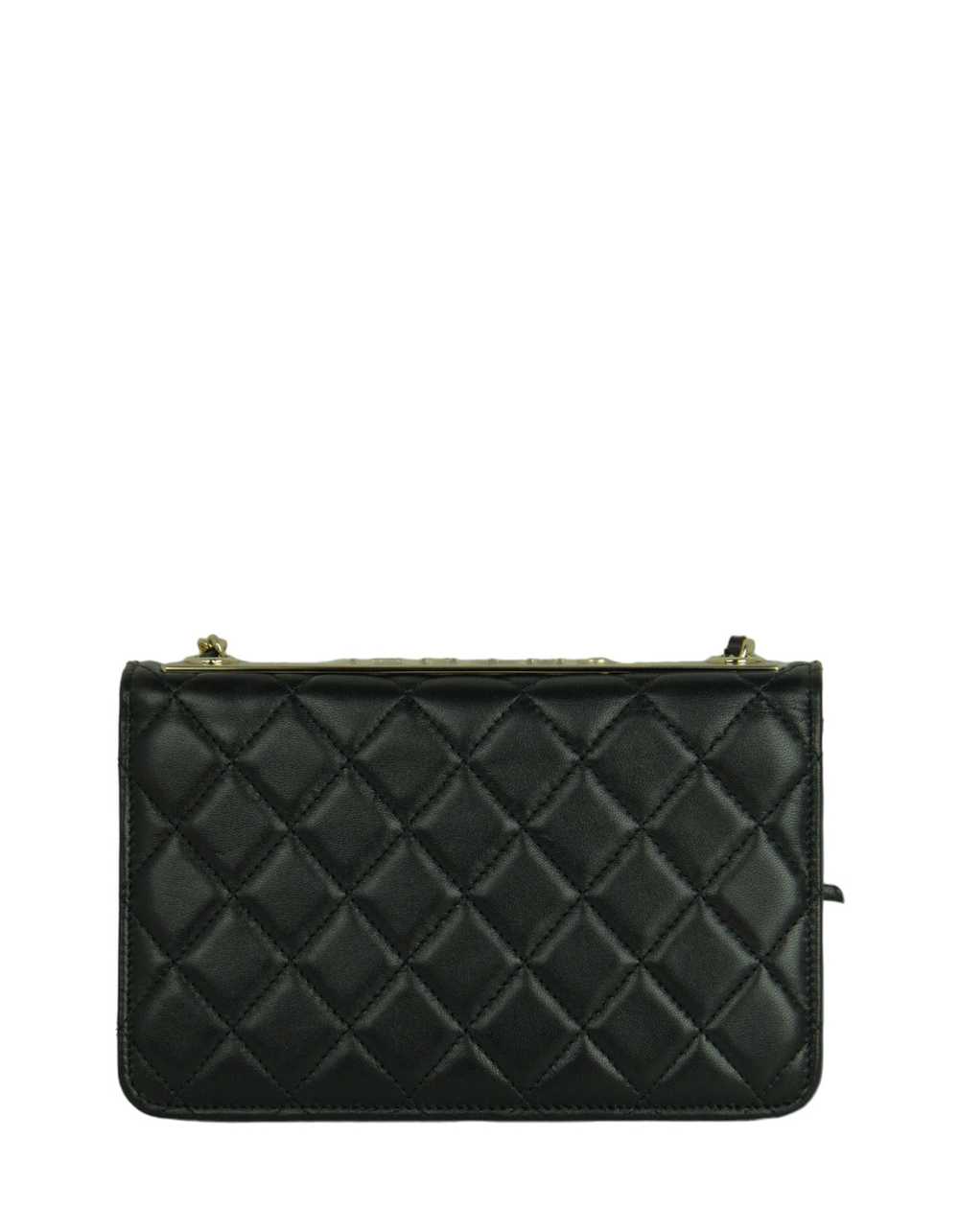 Chanel NEW 2023 Black Quilted Trendy CC WOC Cross… - image 3