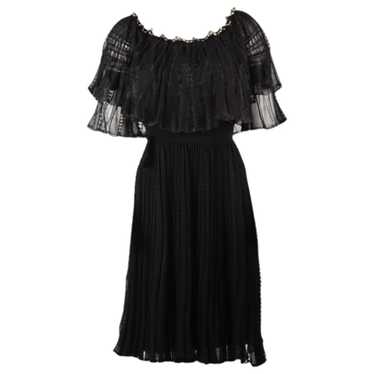 Alexander McQueen Silk mid-length dress - image 1