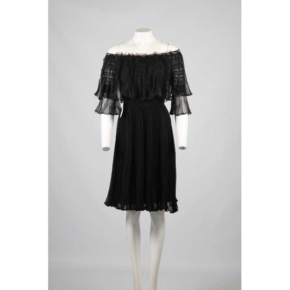 Alexander McQueen Silk mid-length dress - image 2