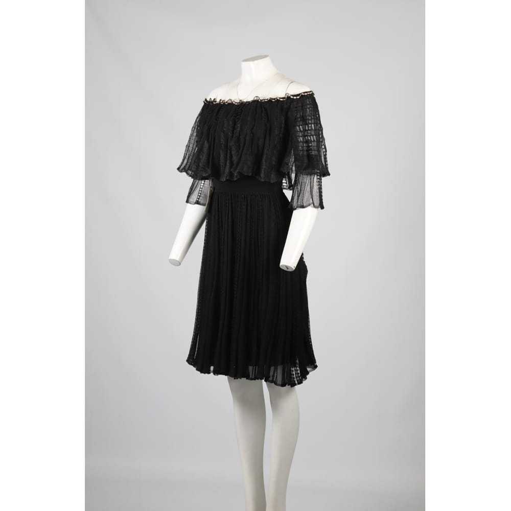 Alexander McQueen Silk mid-length dress - image 3