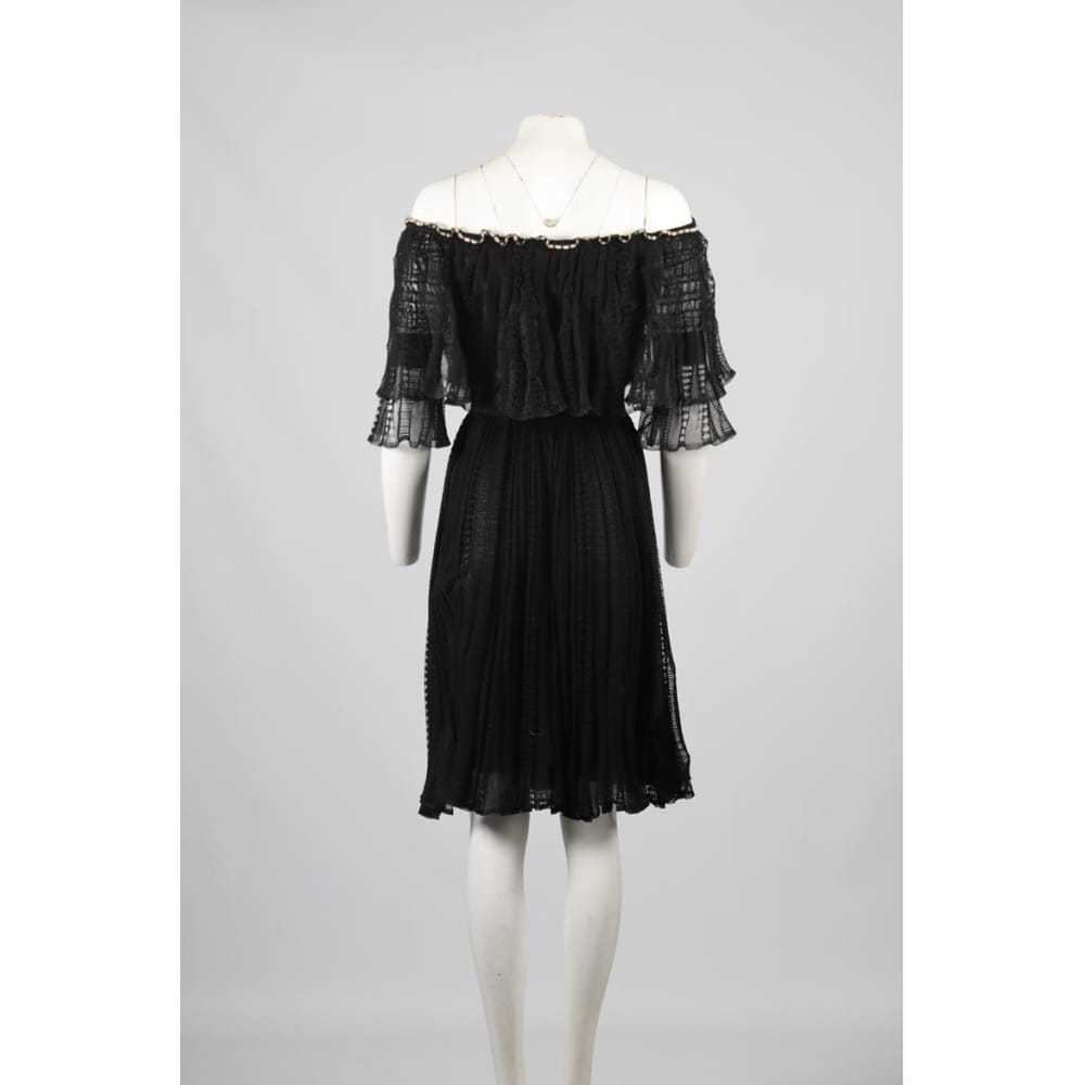 Alexander McQueen Silk mid-length dress - image 4