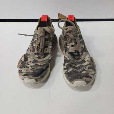 Adidas Boost NMD Camo Sneakers Size 6.5 - image 1