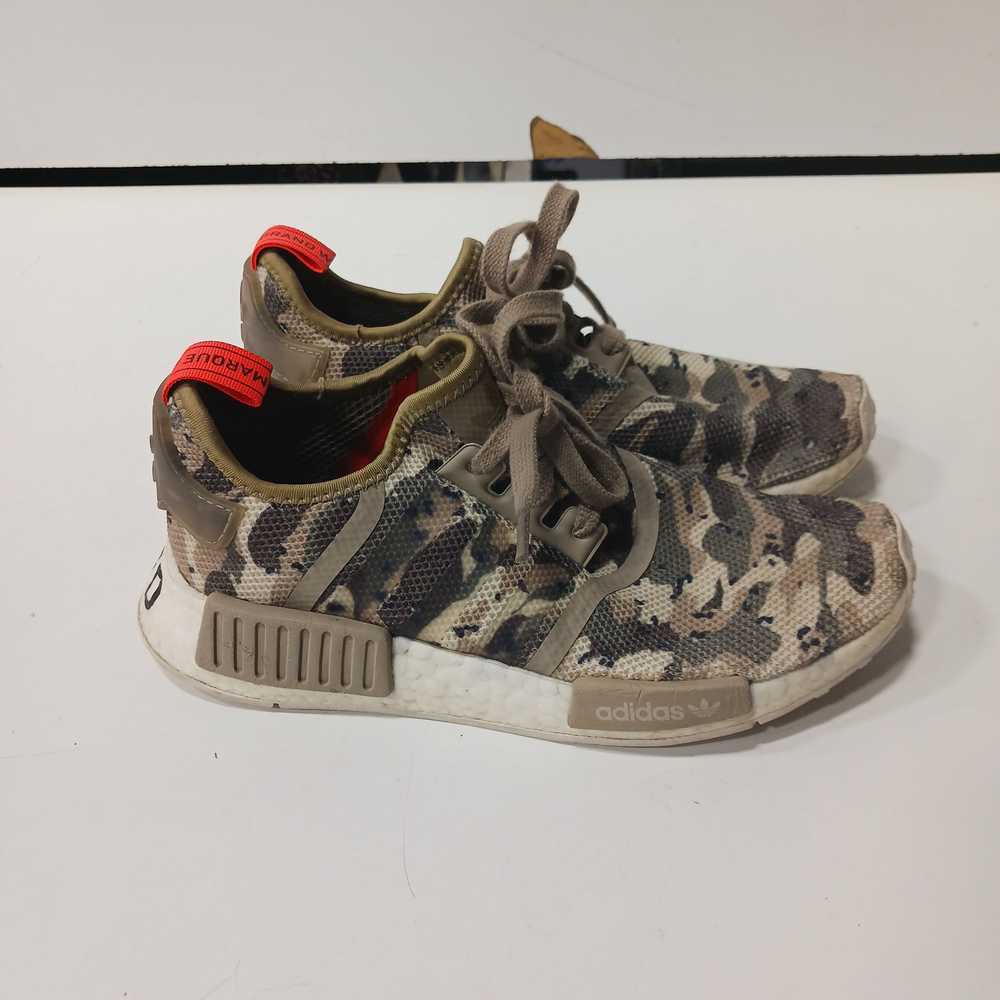 Adidas Boost NMD Camo Sneakers Size 6.5 - image 3