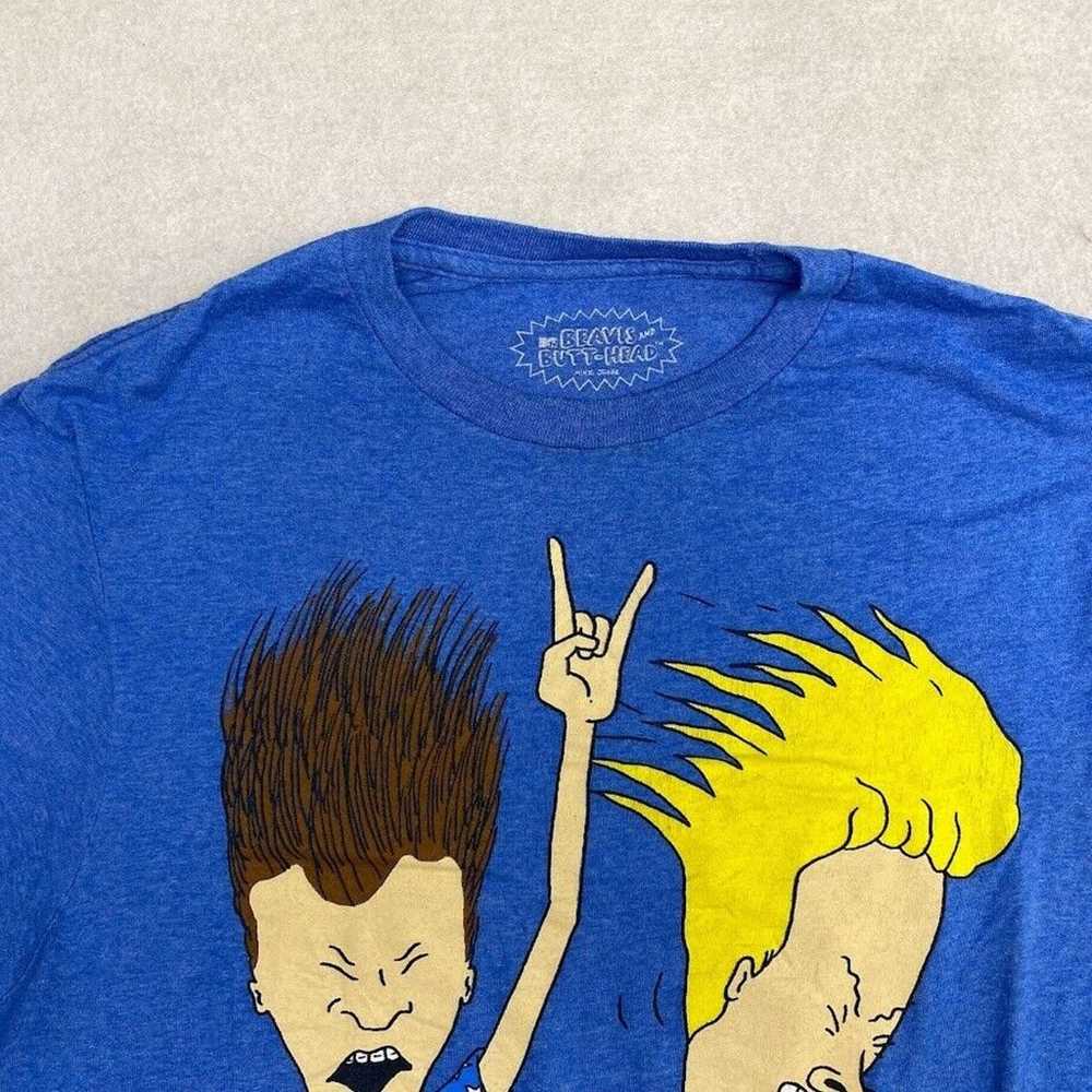 Beavis and Butt-Head Graphic Tee Thrifted Vintage… - image 9