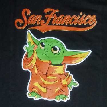 Star Wars Baby Yoda San Francisco 49ers t-shirt NE