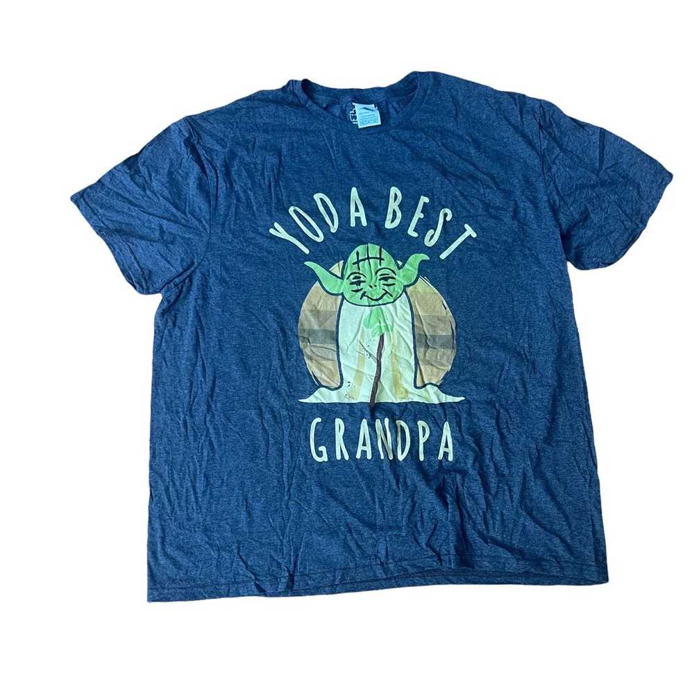 Yoda best grandpa T-shirt size Xl - image 1