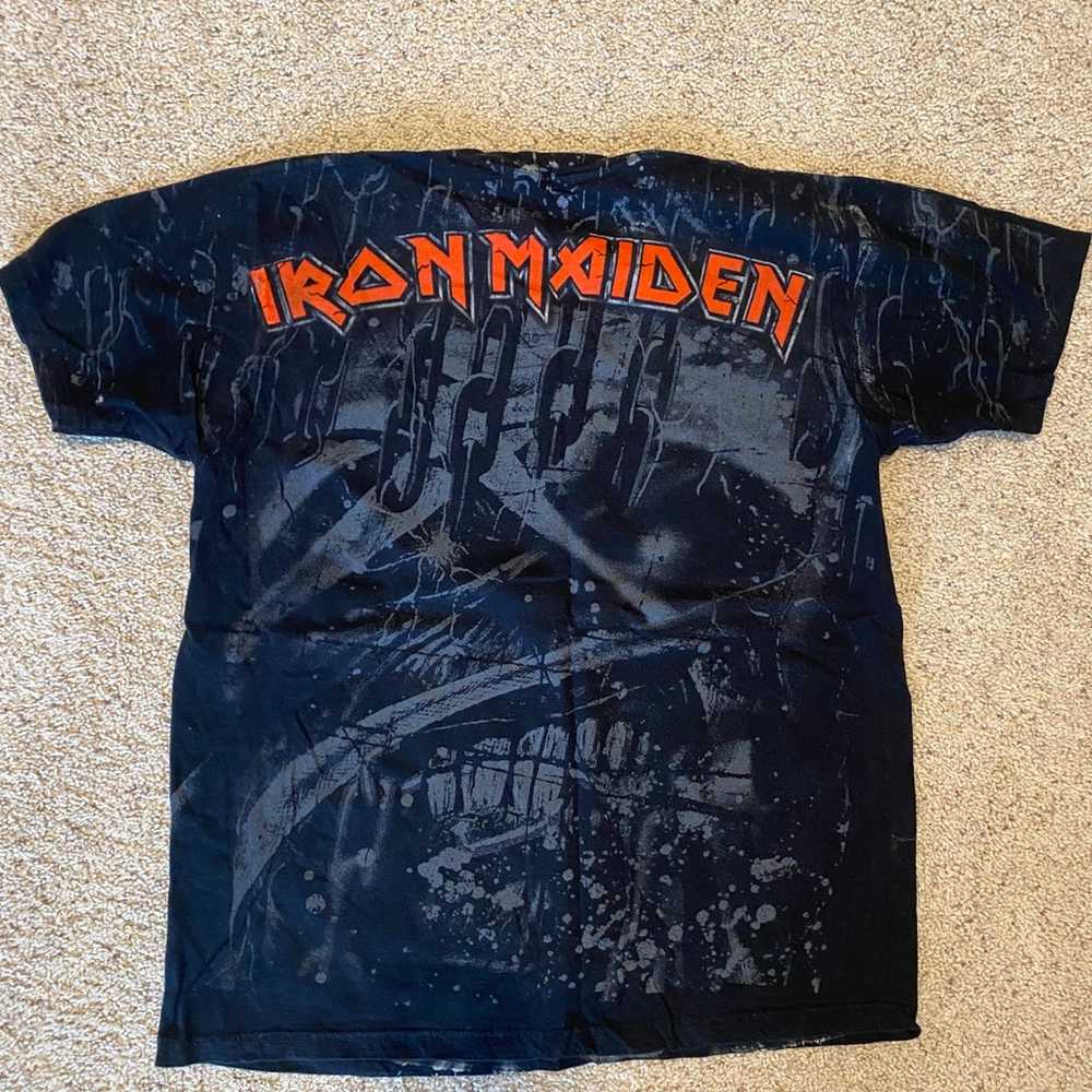 Iron Maiden Powerslave TShirt All over graphic Ro… - image 3