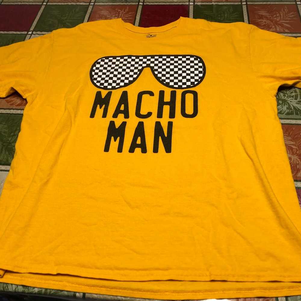 MENS WWE MACHO MAN RANDY SAVAGE SHIRT EXTRA LARGE… - image 2
