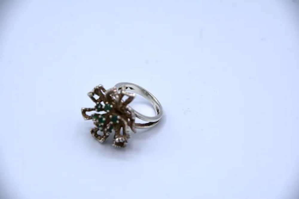 Sterling Silver & Chalcedony Ring - image 6