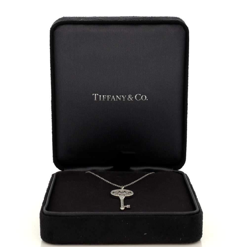 Tiffany Petals Key Pendant Necklace - image 2