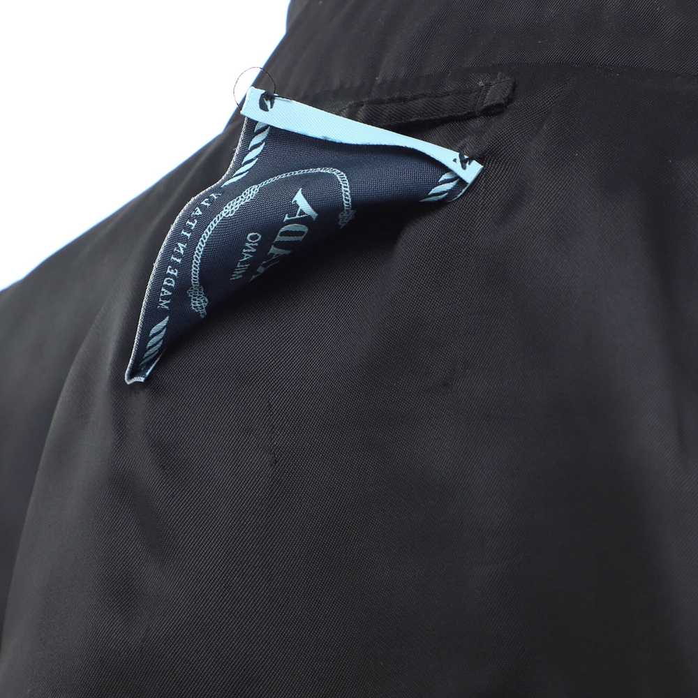 PRADA Women's Military Belted Zip Jacket Nylon - image 3