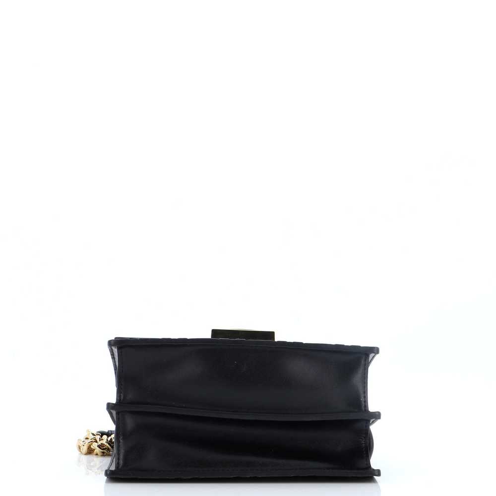 FENDI Kan U Shoulder Bag Zucca Embossed Leather S… - image 4
