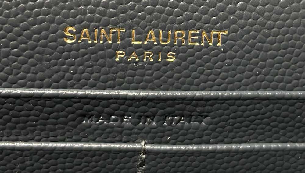 Saint Laurent Classic Monogram Wallet on Chain Ma… - image 7