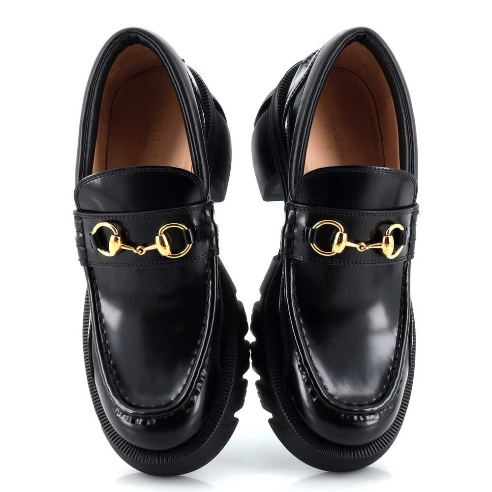 GUCCI Women's Romance Horsebit Loafers Leather - image 2