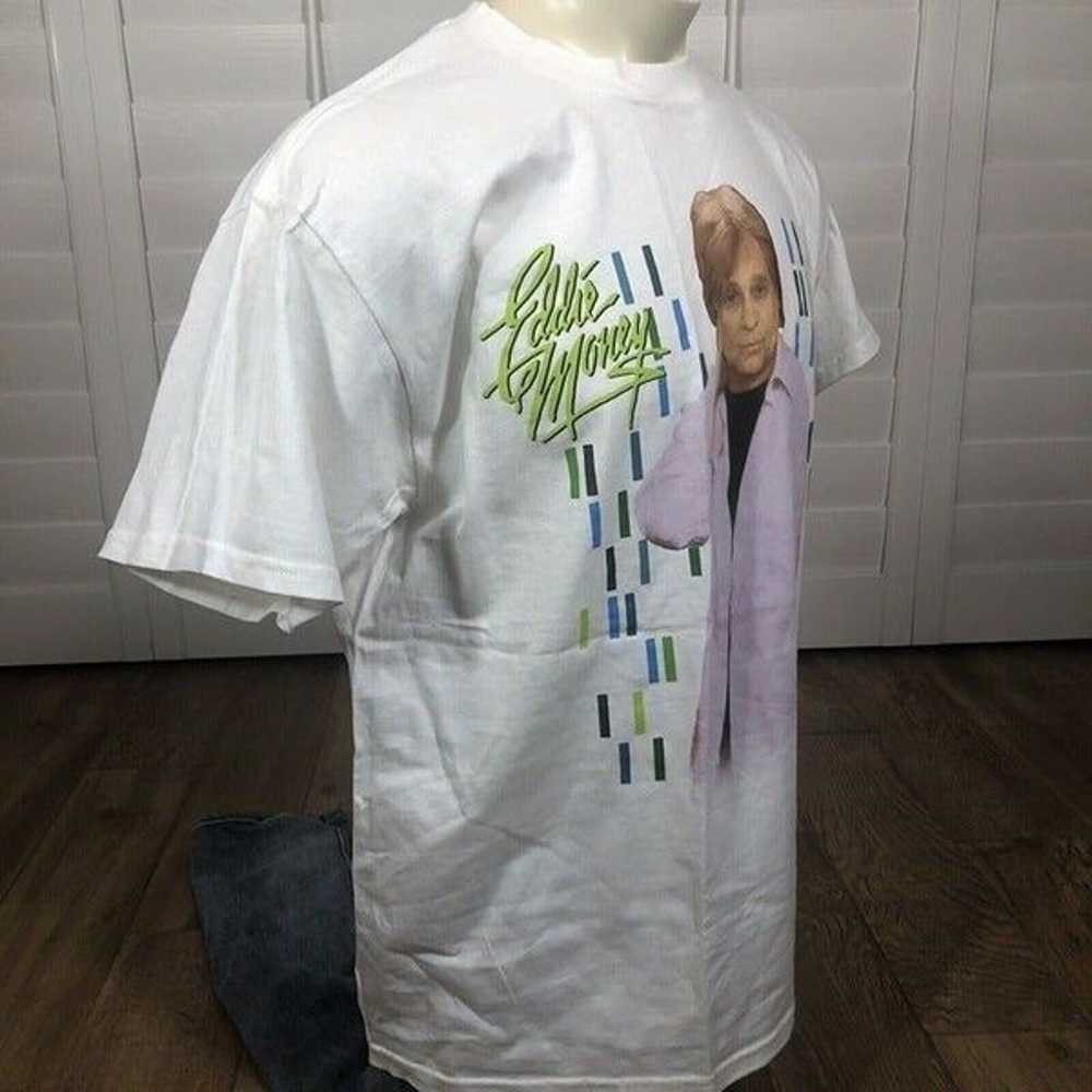 Vtg Y2K Eddie Money Concert T Shirt XL 2003 Doubl… - image 3