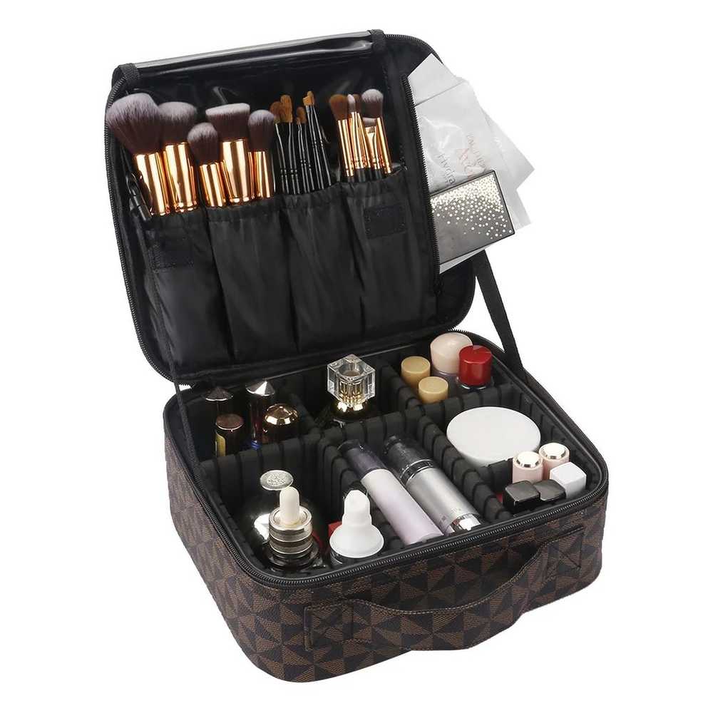 High-Capacity Wholesale Makeup Case EVA Travel Br… - image 3