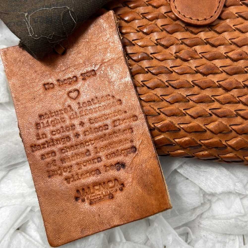 VILENCA HOLLAND Genuine Leather  Woven Wallet Clu… - image 3