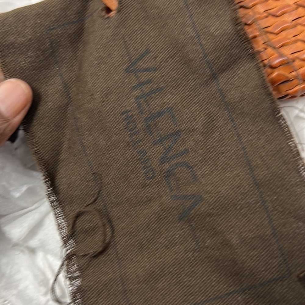 VILENCA HOLLAND Genuine Leather  Woven Wallet Clu… - image 4