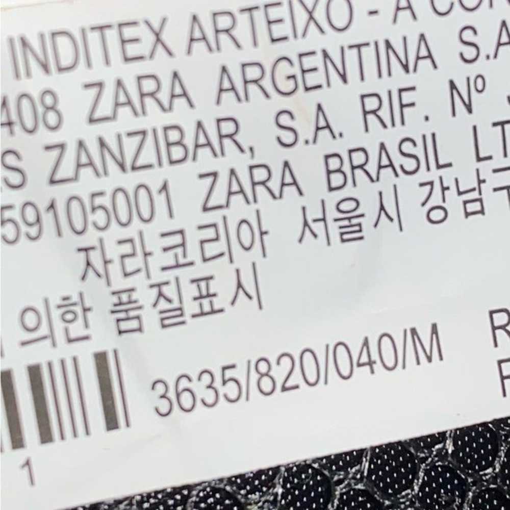 NWOT. Zara Black Rigid Crossbody Box Bag. - image 6