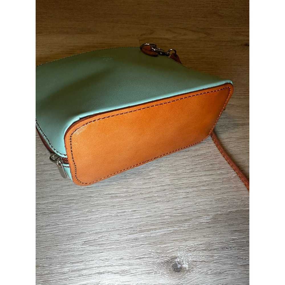 Vera Pelle Italian Leather Small Crossbody Bag li… - image 4