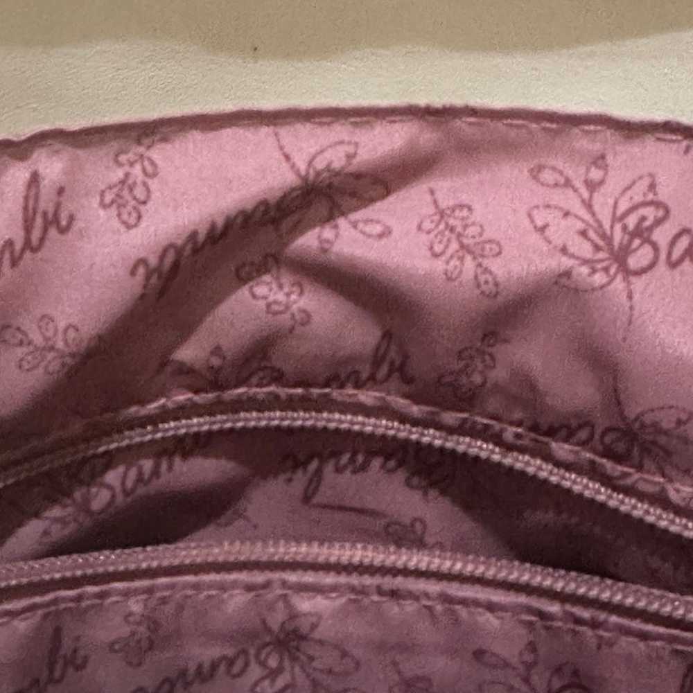 Her Universe Bambi Floral Pink satchel backpack - image 3