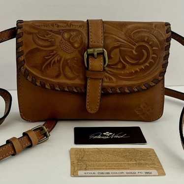 Patricia Nash Torri Crossbody Tooled Florence Ita… - image 1