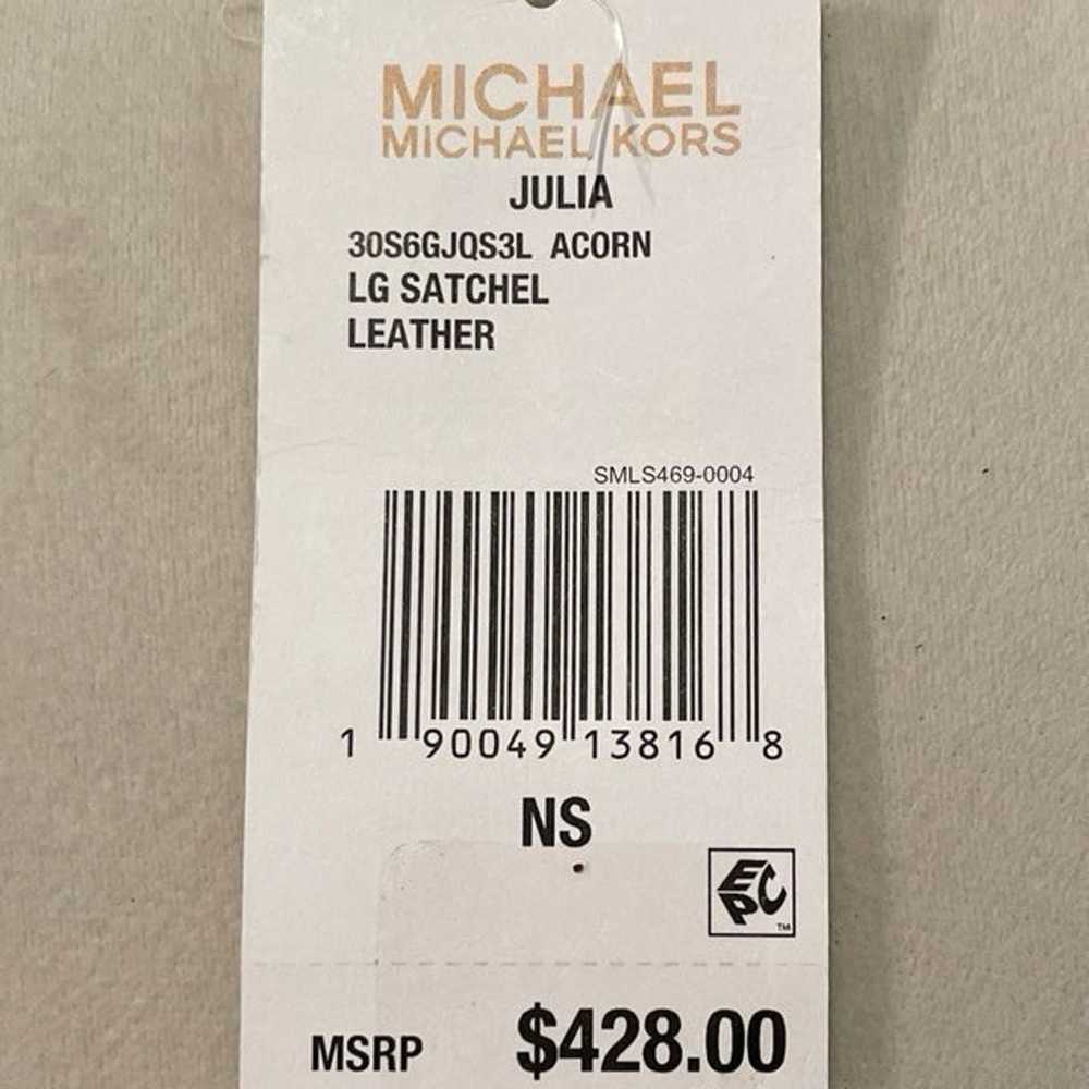 Michael Kors LG Leather Satchel - Julia - image 5