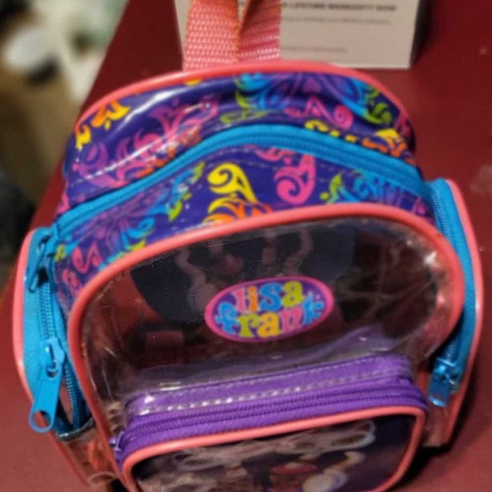 Vintage Roxi and Rollie Lisa Frank MINI Backpack - image 3