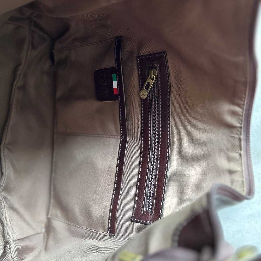 Italian leather handbag - image 10