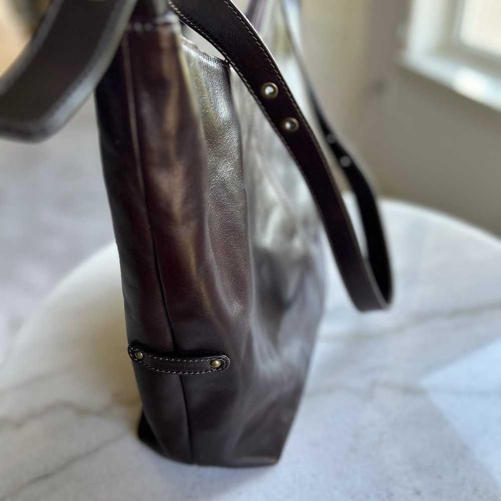 Italian leather handbag - image 5