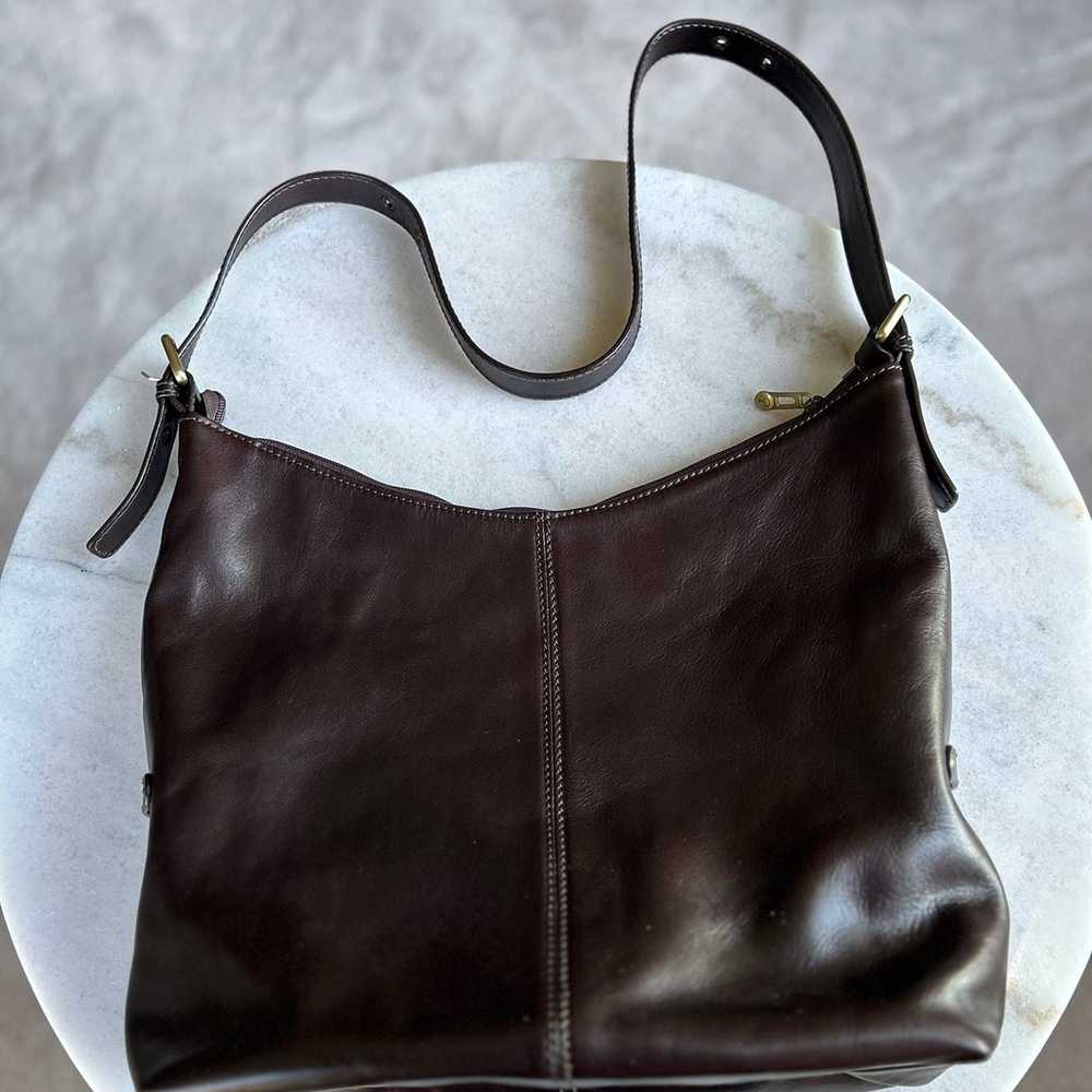 Italian leather handbag - image 6