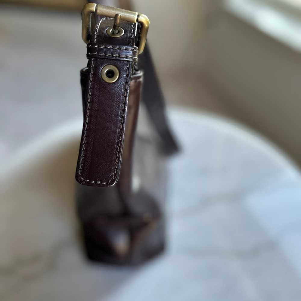 Italian leather handbag - image 7