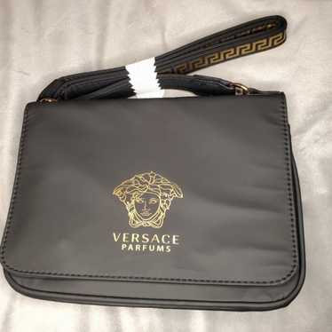 NWOT Versace Perfums Authentic Black Rubberized Ny