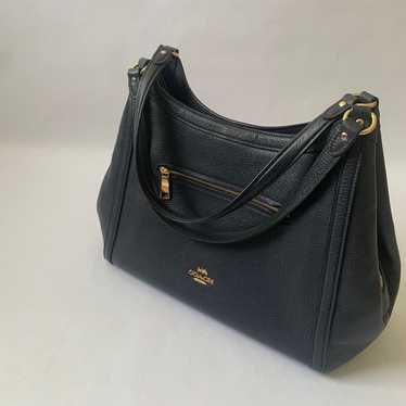 Best Navy Blue Leather Coach Purse for sale in Cypress, Texas for 2024