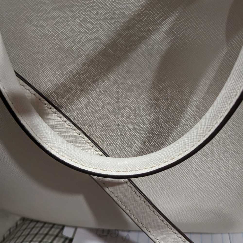 Michael Kors Florence/Saffiano Leather Medium Sat… - image 5