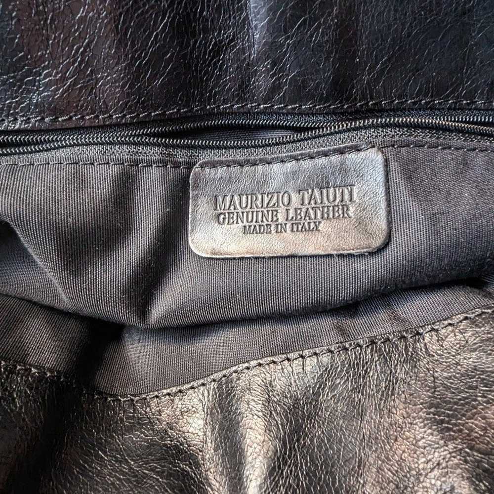 Maurizio Taiuti, leather handbag - image 7