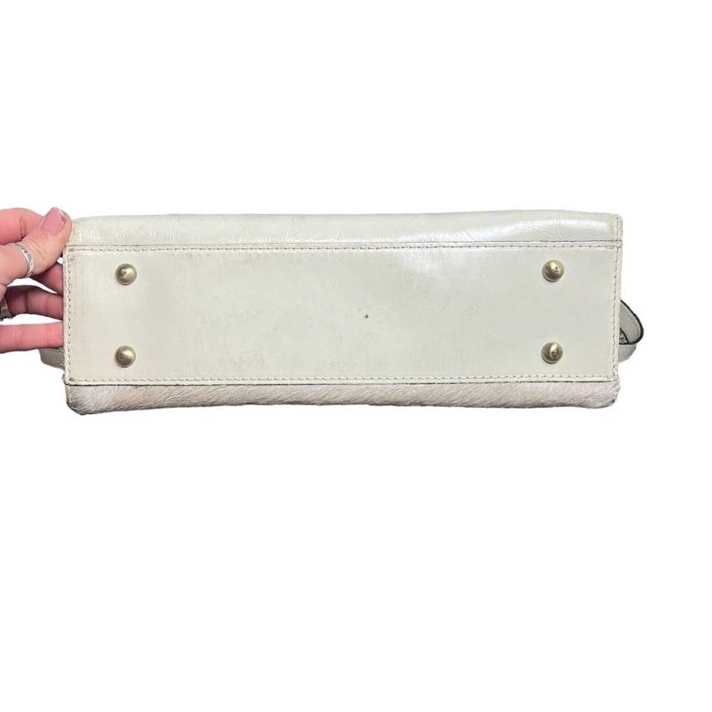 Patricia nash handbags Winter White Leather With … - image 11
