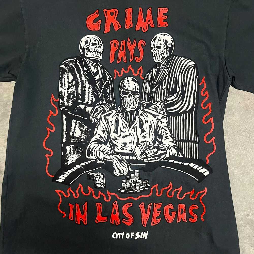 Warren Lotas Warren Lotas Crime Pays T-shirt - image 2