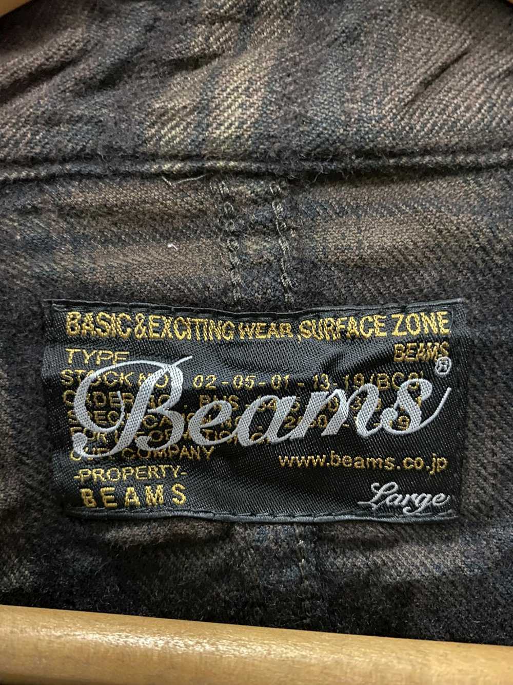 Beams Plus × Japanese Brand Beams flannel jacket - image 12