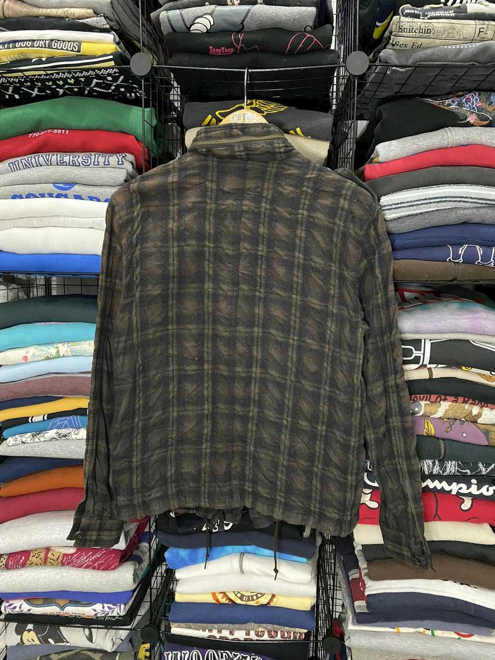 Beams Plus × Japanese Brand Beams flannel jacket - image 3