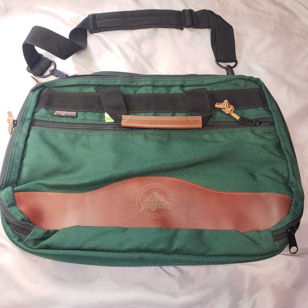 Vintage Jansport Messenger Laptop Bag - image 1