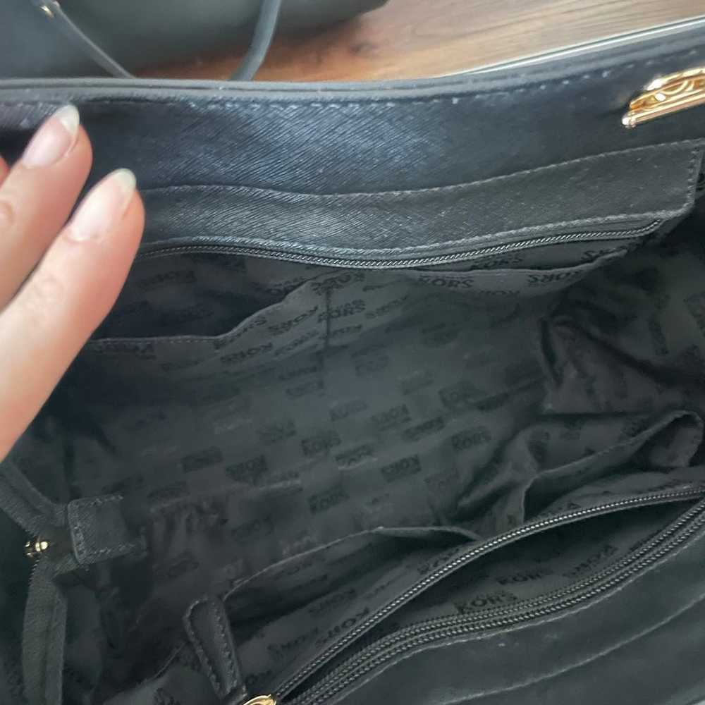 Michael Kors black purse - image 3